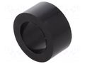 Spacer sleeve; cylindrical; polyamide; L: 8mm; Øout: 16mm; black DREMEC DR3816/10.5X8