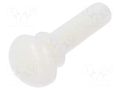 Rivet; polyamide; L.rivet: 10mm; white; dismountable,push-in DREMEC DR8G4013.0X8.5W