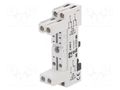 Socket; 12A; for DIN rail mounting; 75x15.5x42.5mm; SPA,SPD,STA CELDUC ESD05000