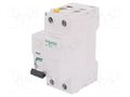 RCD breaker; Inom: 63A; Ires: 30mA; Poles: 2; 400VAC; IP20; 1÷25mm2 SCHNEIDER ELECTRIC A9Z11263