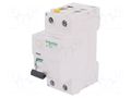 RCD breaker; Inom: 63A; Ires: 30mA; Poles: 2; 400VAC; IP20; 1÷25mm2 SCHNEIDER ELECTRIC A9Z11263