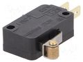 Microswitch SNAP ACTION; 11A/125VAC; with lever (with roller) HONEYWELL V7-7B17D8-201