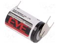 Battery: lithium; 1/2AA,1/2R6; 3.6V; 1200mAh; non-rechargeable EVE BATTERY EVE-ER14250/3PF