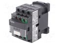 Contactor: 3-pole; NO x3; Auxiliary contacts: NO + NC; 9A; -5÷60°C SCHNEIDER ELECTRIC LC1D09BNE