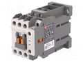 Contactor: 3-pole; NO x3; Auxiliary contacts: NO + NC; 24VDC; 22A LS ELECTRIC MC-22B-24VDC
