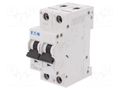 Circuit breaker; 250VDC; Inom: 16A; Poles: 2; Charact: C; 10kA; IP20 EATON ELECTRIC FAZ-C16/2-DC