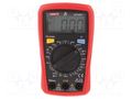 Digital multimeter; LCD; VDC: 200mV,2V,20V,200V,600V UNI-T UT33D+