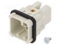 Connector: HDC; contact insert; male; GWconnect; PIN: 8; 50V; 10A MOLEX MX-93601-0084