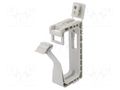 Holder; Cable P-clips; W: 28.6mm; polypropylene; light grey OBO BETTERMANN OBO-2205416