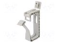 Holder; Cable P-clips; W: 28.6mm; polypropylene; light grey OBO BETTERMANN OBO-2205416