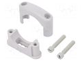 Fixing clamp; Cable P-clips; ØBundle : 32÷45mm; W: 21mm; L: 77mm OBO BETTERMANN OBO-2124459