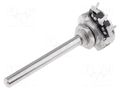 Potentiometer: shaft; single turn; 5kΩ; 200mW; THT; 4mm; metal; mono PIHER T16SH-5KA