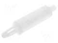 Assembly stud; polyamide; L: 25.4mm; screwed rod,snap fastener ESSENTRA RI-MSCBS-16-01