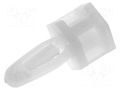 Assembly stud; polyamide; L: 6.4mm; screwed fole,snap fastener ESSENTRA RI-TCBS-4-01