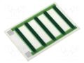 Resistor: thick film; heating; glued; 3.6Ω; 40W; 350°C; W: 25mm TELPOD GBR-666/12/2