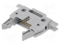 Connector: IDC; plug; male; PIN: 10; 3A; 125V; IDC; for ribbon cable CONNFLY AWHP-10PM