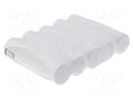 Re-battery: Ni-MH; AA; 6V; 1700mAh; soldering lugs; 71x14x50mm CELLEVIA BATTERIES ACCU-R6/5-B17