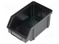 Container: cuvette; ESD; 144mm; 108mm; black; polypropylene ARTECH A.PM3ESD