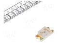 LED; yellow; SMD; 1206; 16÷40mcd; 2÷2.4VDC; 3.2x1.6x1.1mm; 120° LUCKYLIGHT LL-S150UYC-Y22B