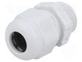 Cable gland; M16; 1.5; IP68; polyamide; light grey; V-TEC VM OBO BETTERMANN OBO-2022864