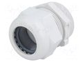 Cable gland; M40; 1.5; IP68; polyamide; light grey; V-TEC VM OBO BETTERMANN OBO-2022872