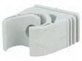 Holder; 15÷19mm; polyamide; light grey OBO BETTERMANN OBO-2153106
