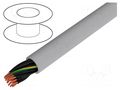 Wire; JZ-500; 20G1mm2; unshielded; 300V,500V; Cu; stranded; grey HELUKABEL JZ500/20X1