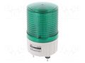 Signaller: lighting; continuous light,blinking light; green; S80 QLIGHT S80L-24-G