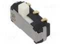 Switch: slide; Pos: 2; DPDT; 0.2A/12VDC; ON-ON; SMT; -40÷85°C; CL-SB Nidec Copal Electronics CL-SB-22A-12