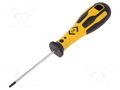 Screwdriver: standard; Torx®; TX10; Dextro; Blade length: 80mm C.K CK-T49117-10