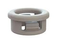 GROMMET, NYLON 6, 0.5", WHITE 22MP01030W