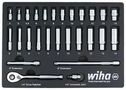 SOCKET SET, 3/8IN DRIVE, FOAM TRAY, 24PC 33795
