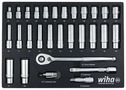 SOCKET SET, 1/2IN DRIVE, FOAM TRAY, 29PC 33895