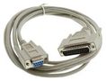 COMPUTER CABLE, DB25 PLUG-DB9 RCPT, 10FT 30-9510-29