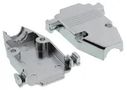 D-SUB BACKSHELL, SIZE DA, 180DEG, METAL 40-9715HM