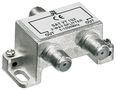 BK Distributor, 2-Pack, 2 ports, silver - distributor for BK systems 5 MHz - 1000 MHz 67019