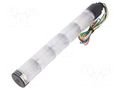 Signalling column; red/amber/green/blue/white; LED; 24VDC; IP44 QLIGHT STA35SL524RAGBW