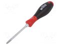 Screwdriver; assisted with a key; Pozidriv®; PZ1; SoftFinish® WIHA WIHA.00776