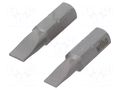 Kit: screwdriver bits; plastic cassette; slot; Holder: C6,3mm WIHA WIHA.07863