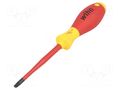 Screwdriver; insulated,slim; PlusMinus PH-type; SL/PH2; 1kVAC WIHA WIHA.35503