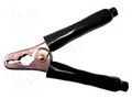 Crocodile clip; 400A; Grip capac: max.38mm; Overall len: 153mm MUELLER ELECTRIC BU-41C-0