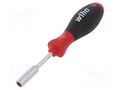 Screwdriver; 6-angles socket; HEX 7mm; SoftFinish® WIHA WIHA.01078
