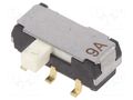Switch: slide; Pos: 2; DPDT; 0.2A/12VDC; ON-ON; SMT; -40÷85°C; CL-SB Nidec Copal Electronics CL-SB-22B-12