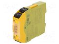 Automation module: safety relay; Usup: 24VDC; IN: 3; OUT: 4; PNOZ s5 PILZ PZ-750105