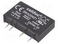 Relay: solid state; SPST-NO; Ucntrl: 3÷30VDC; 5A; 12÷275VAC; SKA CELDUC SKA20421