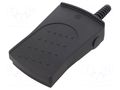 Switch: foot; Stabl.pos: 1; DPST-NO; 14A/250VAC; IP65,IP67; black Marquardt 02420.0501-00
