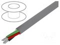 Wire; Alpha Essential C&C; 4x16AWG; unshielded; 600V; 30.5m; Cu ALPHA WIRE 1064-SL005