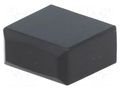 Cap; black; PVA C&K PE-BK
