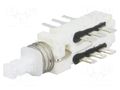 Switch: push-button; Pos: 2; DPDT; 0.5A/125VAC; 0.5A/30VDC; ON-ON C&K SF2UEE