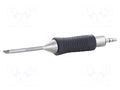 Tip; wave; 2x1.2mm; for  soldering iron; 40W WELLER WEL.RTM-020GMS